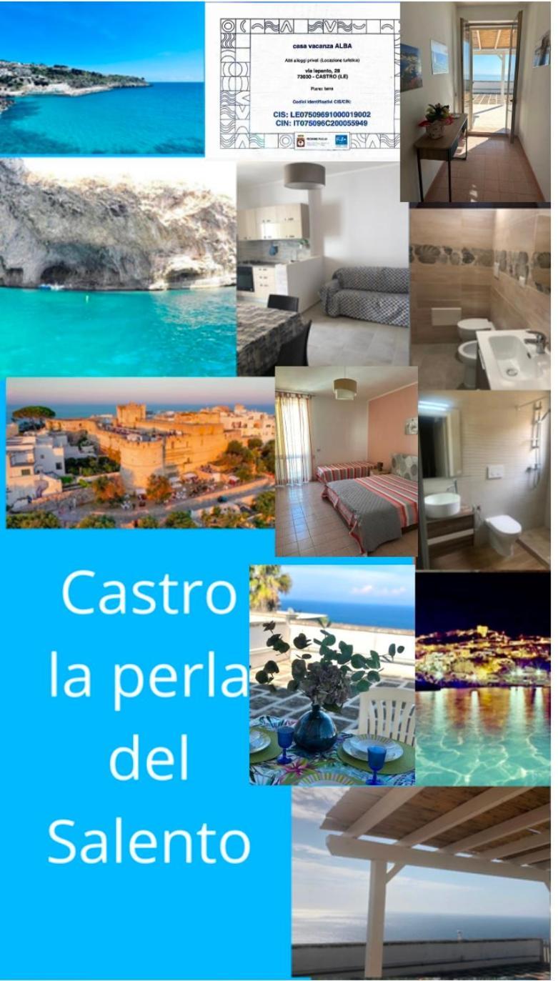 فيلا Casa Alba Castro Salento المظهر الخارجي الصورة